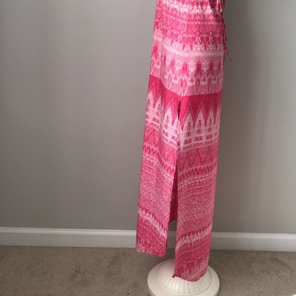 Charlie Jade Maxi Dress Pink Sleeveless XS - Picture 4 of 4